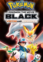 Pokémon 14 Negro: Victini Y Reshiram poster