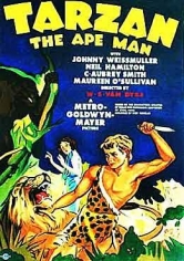 Tarzan, The Ape Man(Tarzán, El Hombre Mono) poster