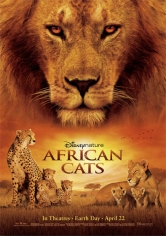 African Cats (Felinos De África) poster