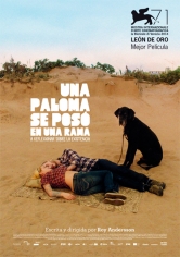 Una Paloma Se Posó En Una Rama A Reflexionar Sobre La Existencia poster