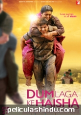 Película Dum Laga Ke Haisha poster