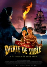 Capitán Diente De Sable Y El Tesoro De Lama Rama poster