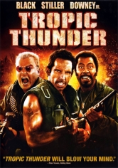Tropic Thunder (Una Guerra De Película) poster
