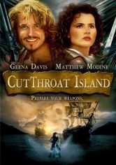 Cutthroat Island (La Pirata) poster
