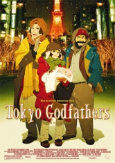 Tokyo Goddofazazu (Tokyo Godfathers) poster