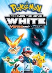 Pokémon 14 Blanco: Victini Y Zekrom poster