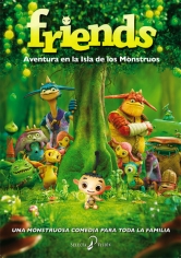 Friends: Aventura En La Isla De Los Monstruos poster