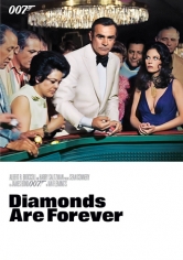 007: Los Diamantes Son Eternos poster