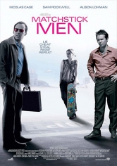 Matchstick Men (Los Impostores) poster