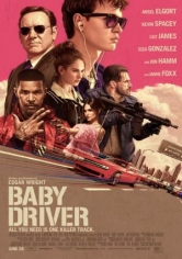 Baby Driver (El Aprendiz Del Crimen poster