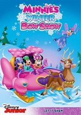 La Casa De Mickey Mouse: La Exhibición De Moños De Invierno De Minnie poster