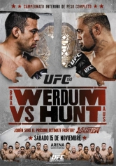 UFC 180: Werdum Vs. Hunt poster