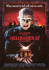 Hellraiser 3: Hell On Earth poster