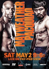 Floyd Mayweather Vs. Manny Pacquiao poster