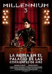 Millennium 3: La Reina En El Palacio De Las Corrientes De Aire poster