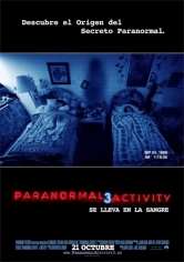 Paranormal Activity 3 (Actividad Paranormal 3) poster