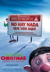 Arthur Christmas: Operación Regalo poster