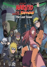 Naruto Shippūden 4: La Torre Perdida poster